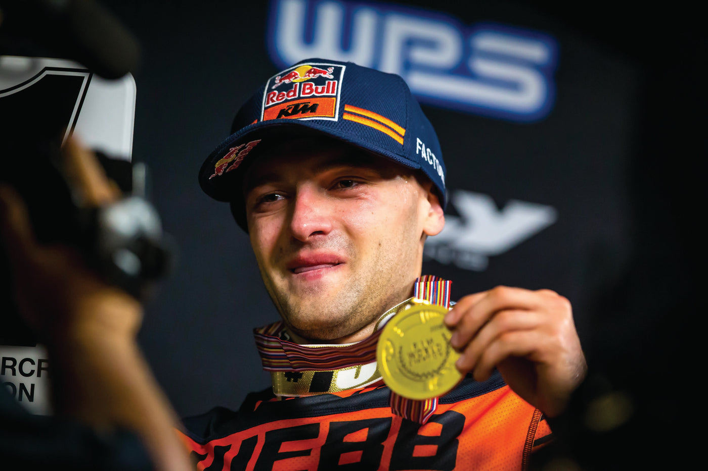 Cooper Webb displays gold medal